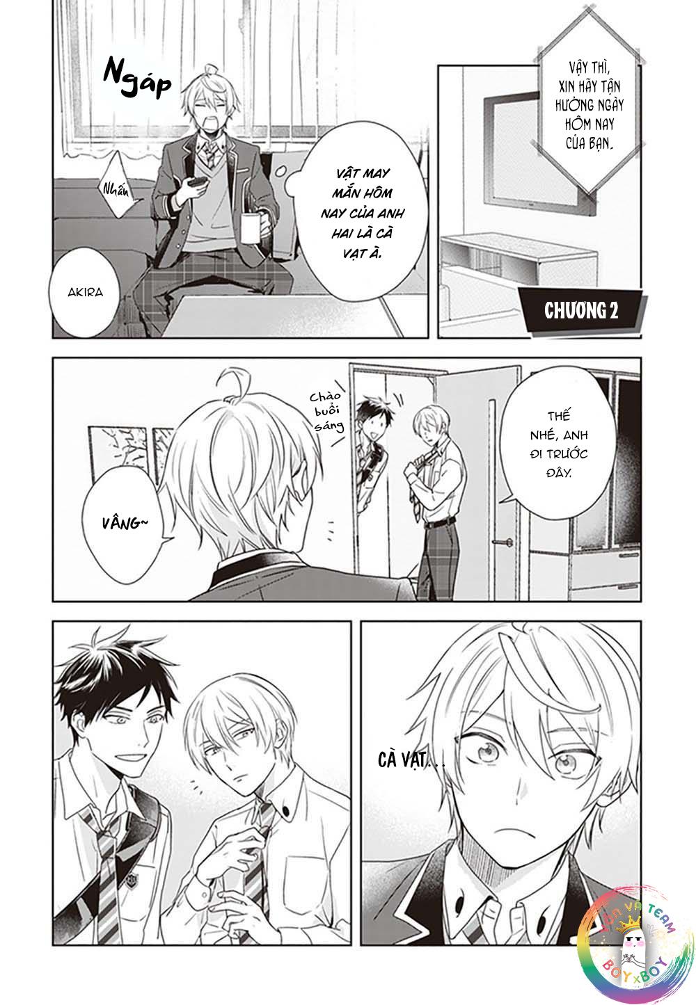 tôi nhận ra mình là em trai của nhân vật chính game bl chapter 2 1