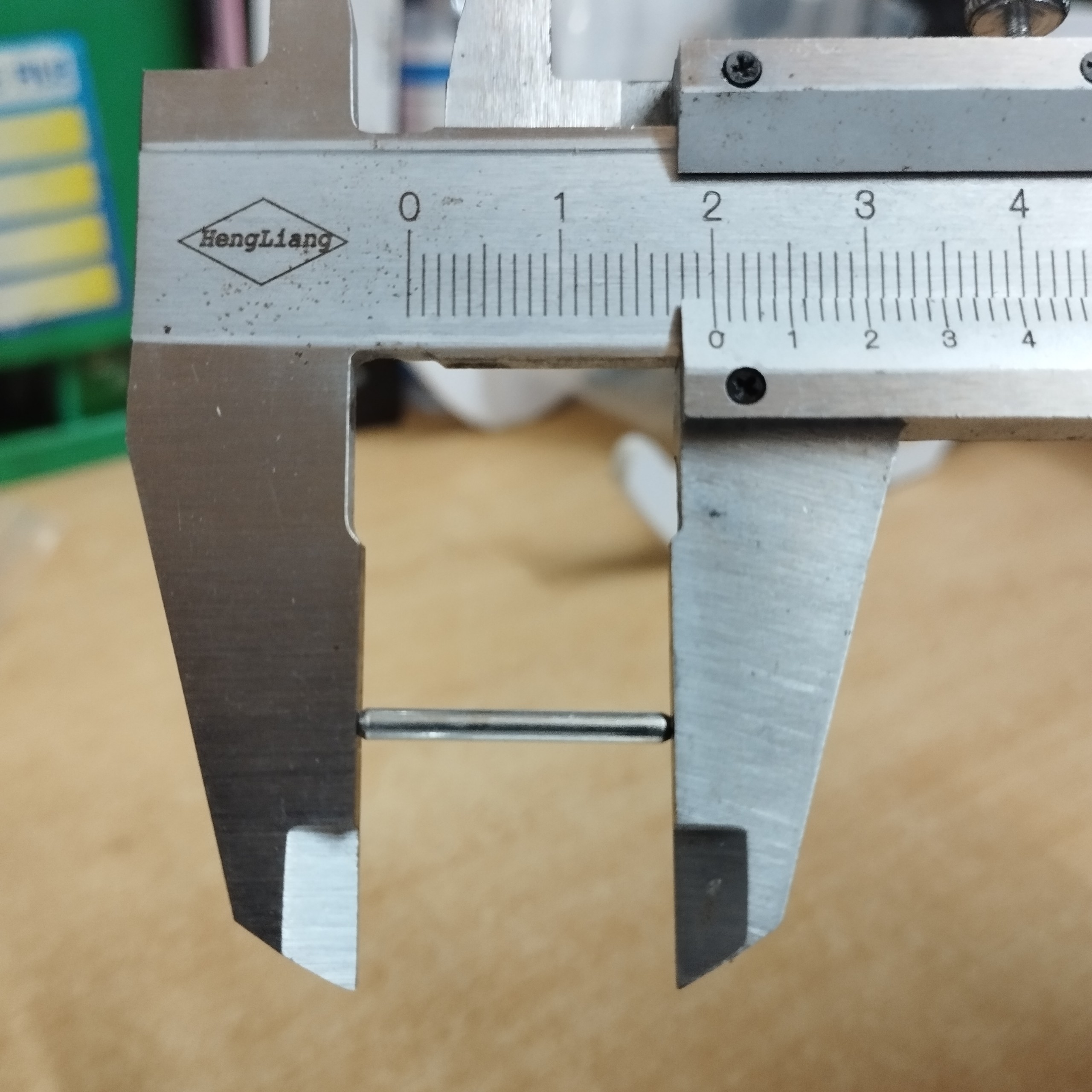 20 Trục kim loại dài 2cm đường kính 2mm dùng để chế tạo DIY