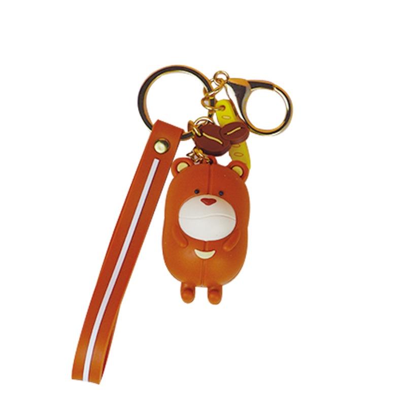 Móc Khóa Hình Gấu Đậu Đáng Yêu Dễ Thương