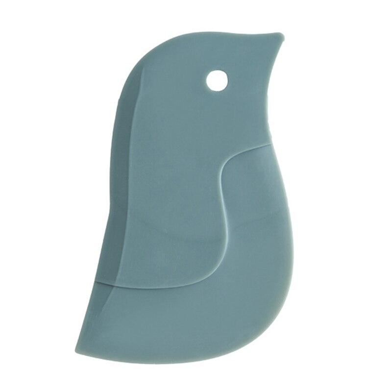 Cute Cartoon Soft Scraper Kitchen Baking Tool Multi-function Scraper Oil Plate Scraping Oil Scraper Household Cleaning Tool