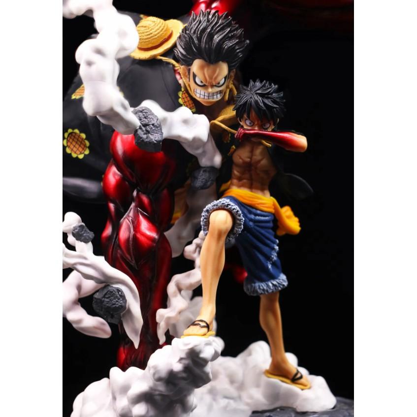 Mô Hình Figure One Piece Luffy Gear 4 siêu to 52cm