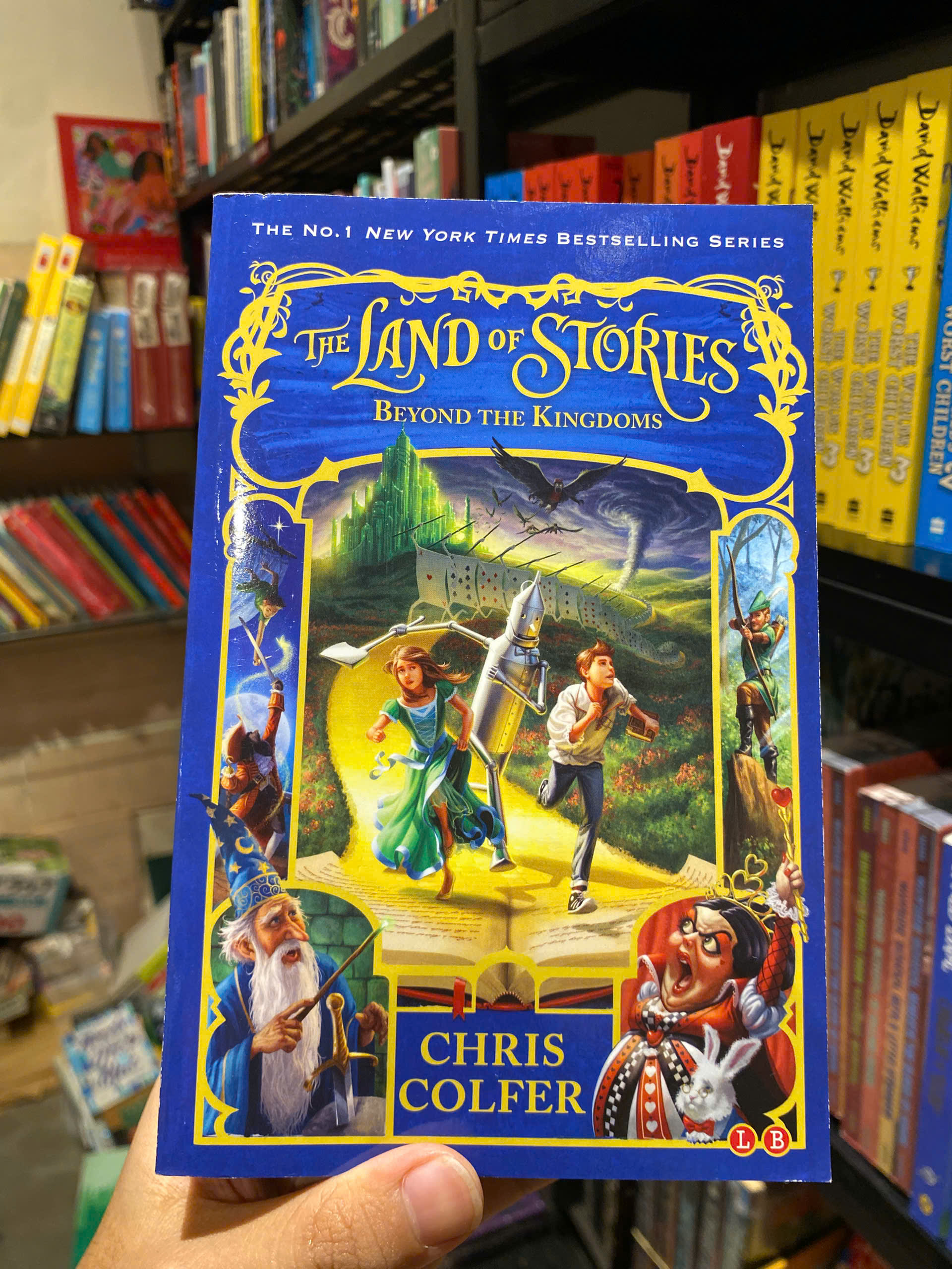 Sách - The Land of Stories: Beyond the Kingdoms by Chris Colfer | English Childrens Adventure Novel