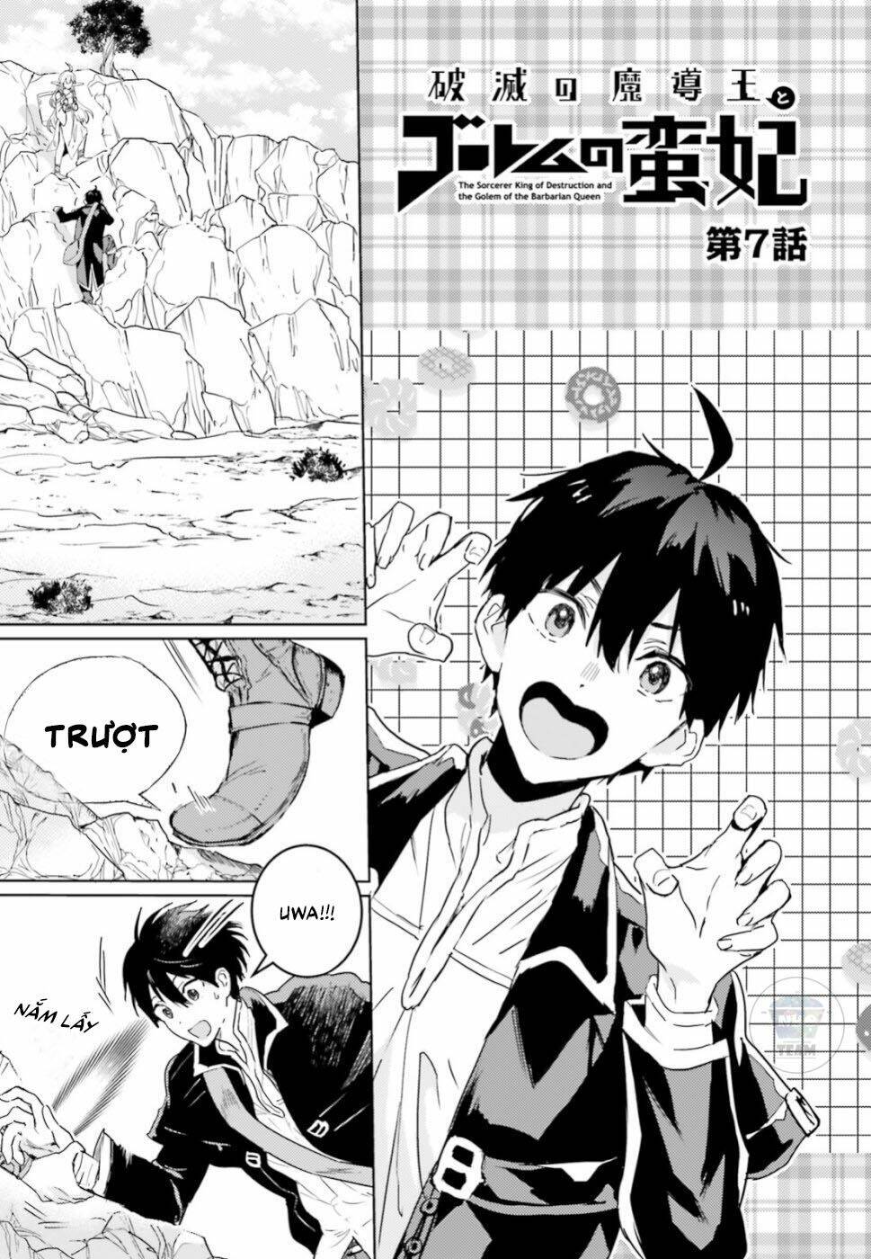 the sorcerer king of destruction and the golem of the barbarian queen chapter 7 5