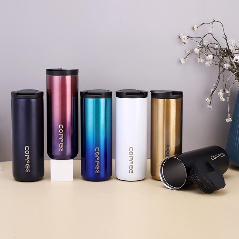 CỐC UỐNG GIỮ NHIỆT COFFEE 550 ML - LY GIỮ NHIỆT CAFE CHÂN KHÔNG CHẤT LIỆU THÉP KHÔNG GỈ BỀN CHẮC GIỮ NHIỆT CỰC TỐT