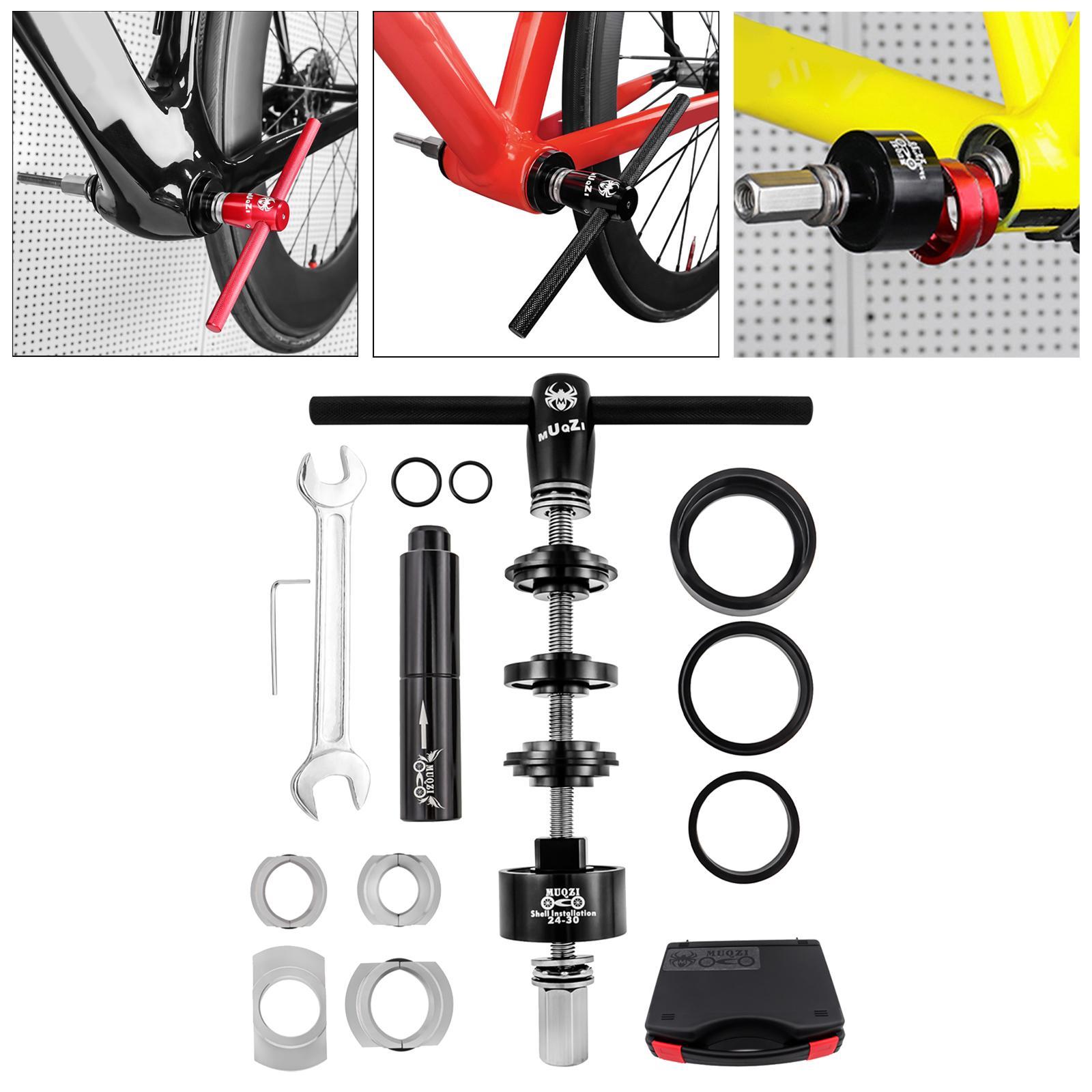 Bike Bottom Bracket Install and Removal Tools Set Durable Bearing Press Tool