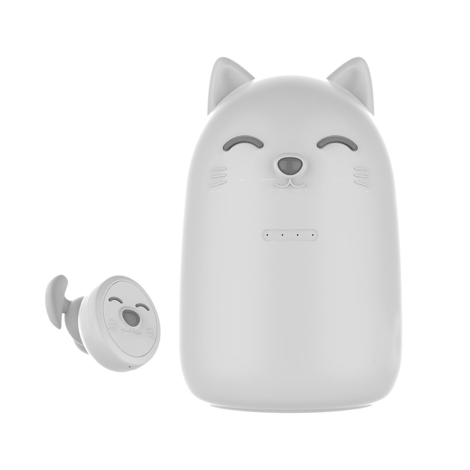 Wireless Earbuds Earphones Touch Function Headphones Stereo Sweatproof Pink