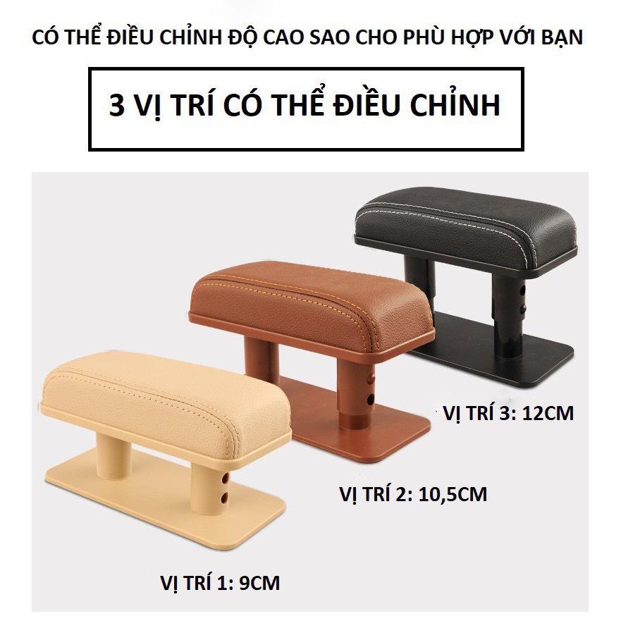 Đệm tỳ gác tay gắn cửa ô tô xe hơi chống tê mỏi tay khi lái xe bọc da cao cấp tiện lợi phù hợp với mọi dòng xe