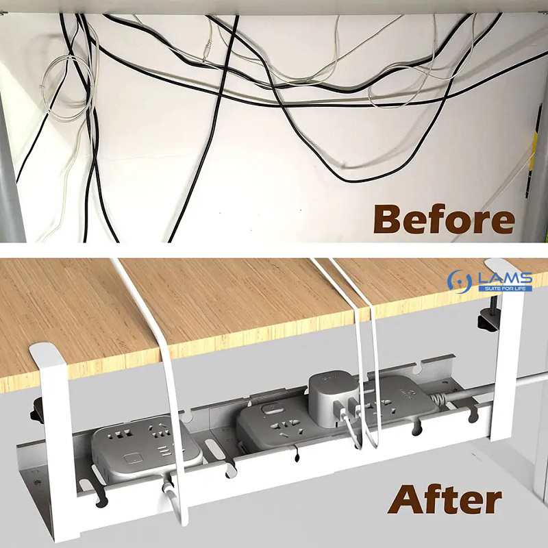 Giá đỡ ổ điện loại 2 khay mở rộng GODMR22