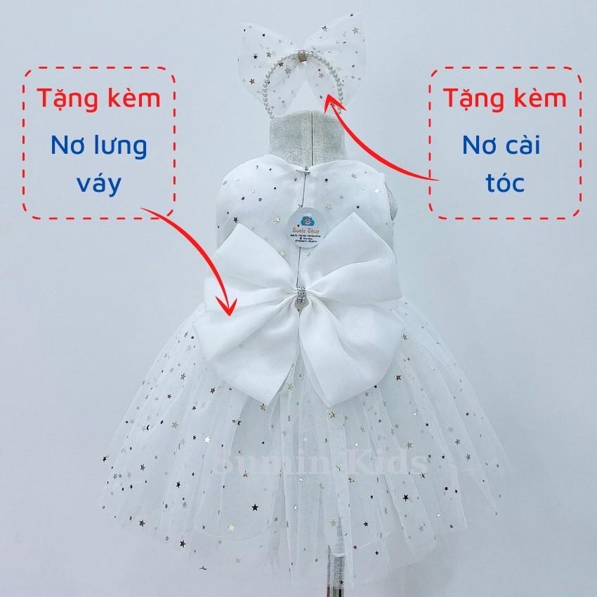 Đầm công chúa bé gái mẫu váy công chúa sao lấp lánh xòe đẹp cho bé yêu SUMIN KIDS