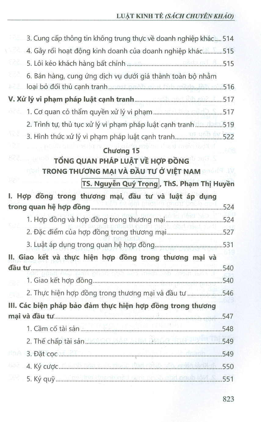 Luật Kinh Tế - Sách chuyên khảo