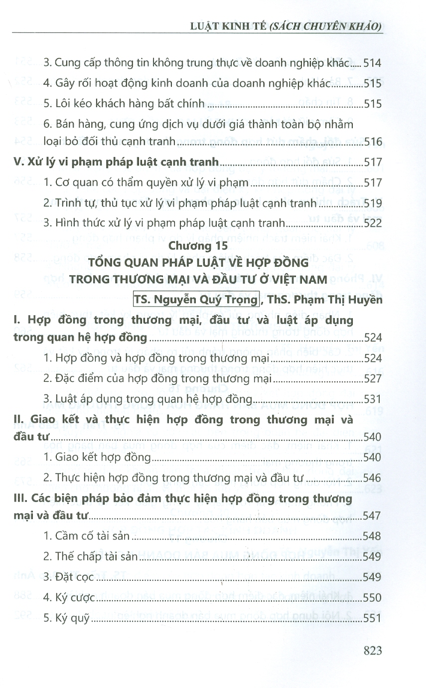 Luật Kinh Tế (Tái bản lần thứ nhất, có sửa đổi, bổ sung) - Sách chuyên khảo