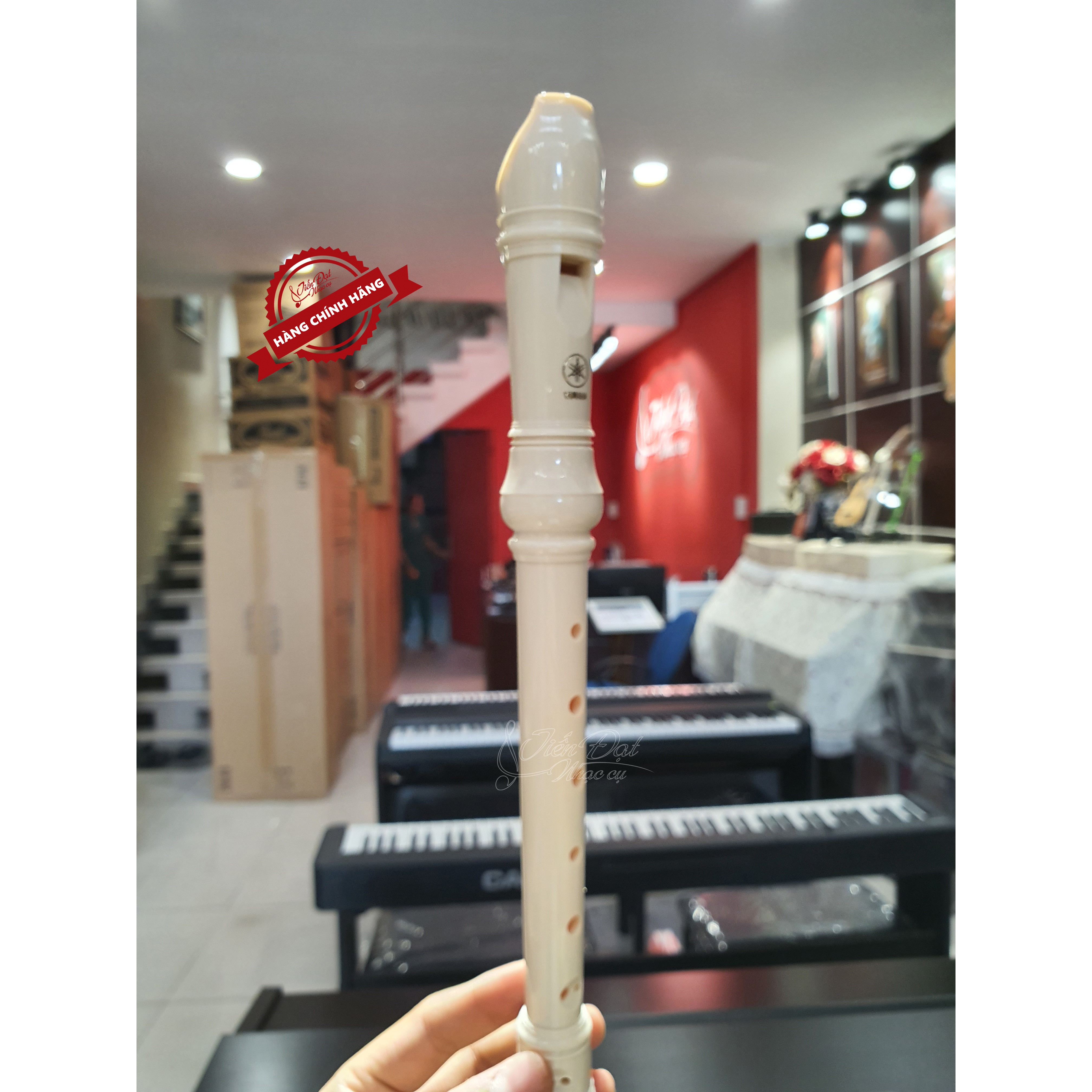 Hình ảnh Sáo Tiêu Recorder Soprano Yamaha YRS-402, YRS-20,YRS-24B Chính Hãng, Độ Bền Cao, Chất Liệu ABS An Toàn