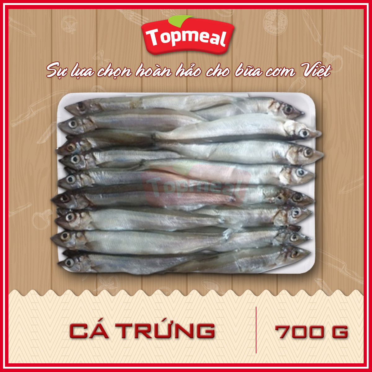 HCM - Cá trứng   - Thích hợp với các món nướng, chiên xù, sốt, kho tiêu,...  -