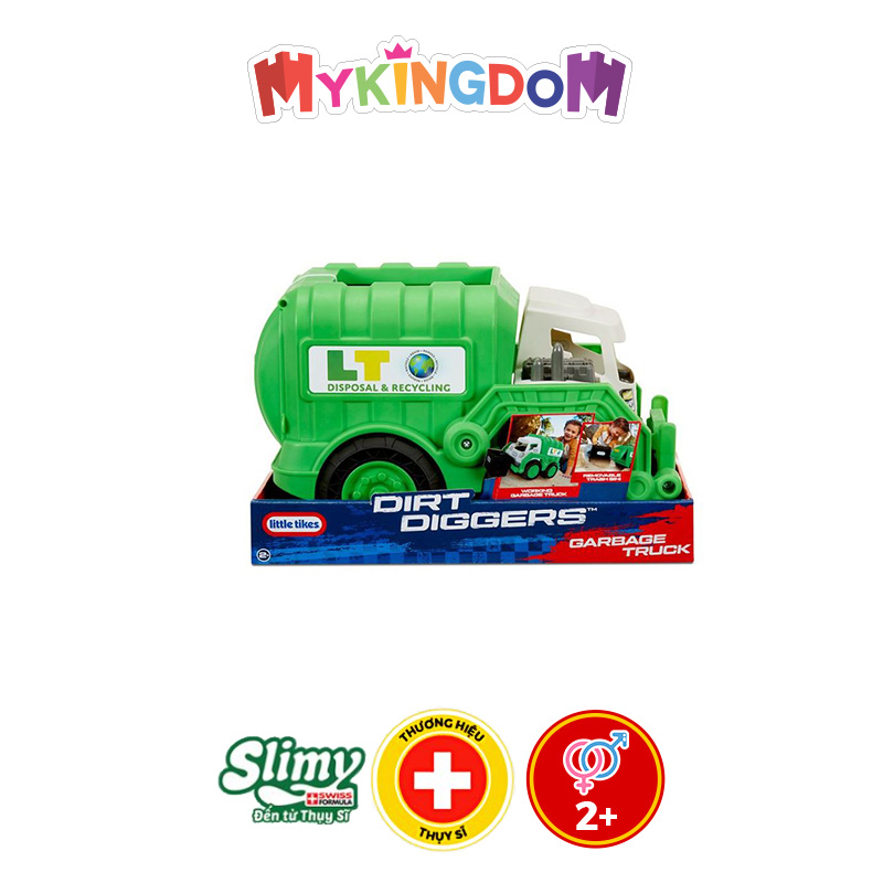 Đồ Chơi LITTLE TIKES Xe Môi Trường Khổng Lồ Kèm Thùng Rác 655784P