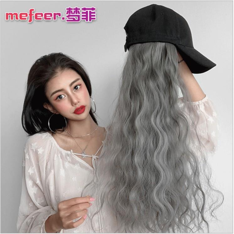 Nón mũ tóc giả xù đũa cá tính