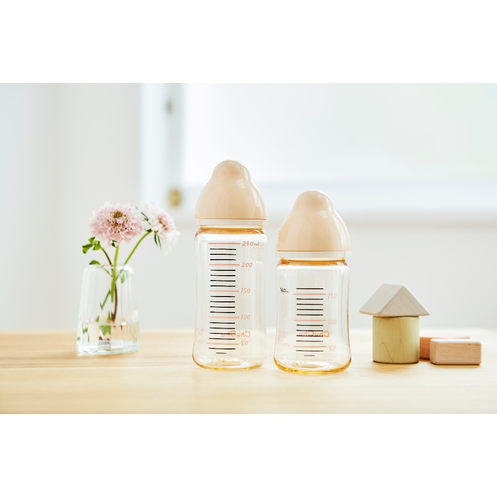 Bình sữa cổ rộng PPSU Multi Fit PPSU Chuchu Baby chính hãng