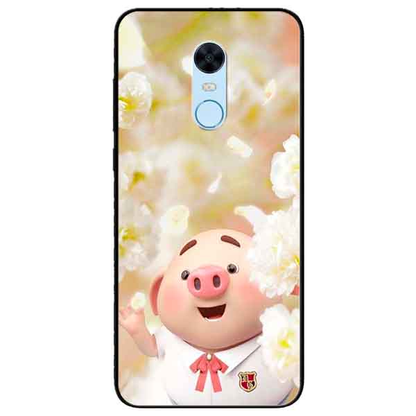 Ốp lưng in cho Xiaomi Redmi note 4x/ Redmi Note 4 Mẫu Heo Ăn