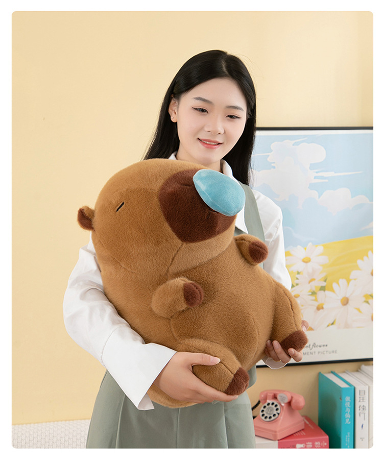 Gấu bông Chuột Capybara Thú nhồi bông Capybara Bộ trưởng Bộ Ngoại Giao đáng yêu