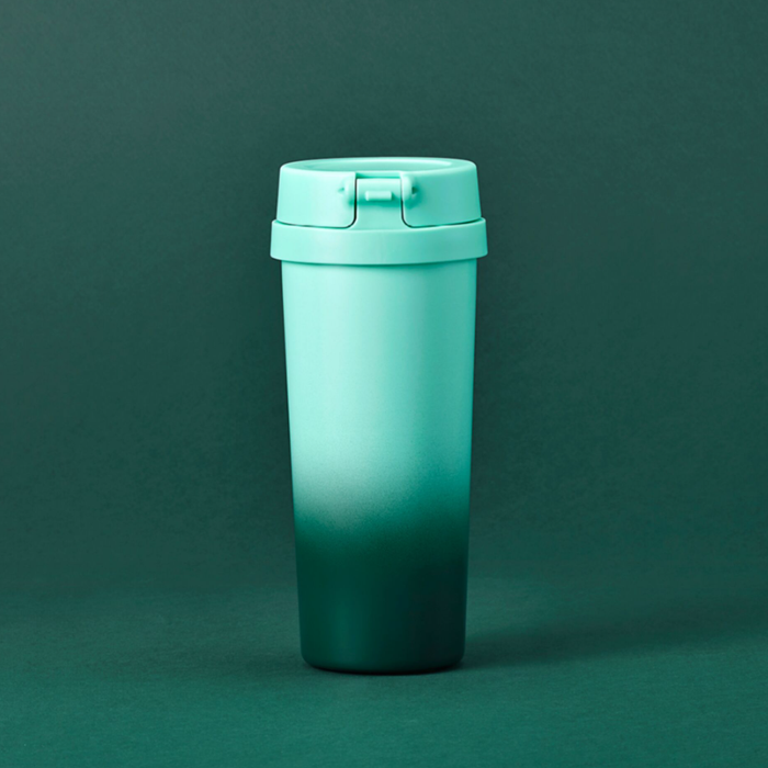 Bình Starbucks 16Oz Stainless Steel NEW GRNS GRADT SIREN
