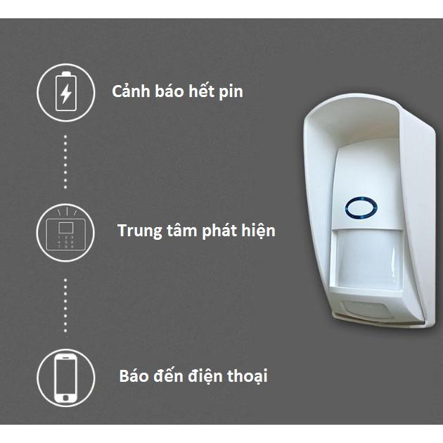 Cảm Biến Hồng Ngoại Chống Vật Nuôi Phát Sóng RF 433Mhz PI02