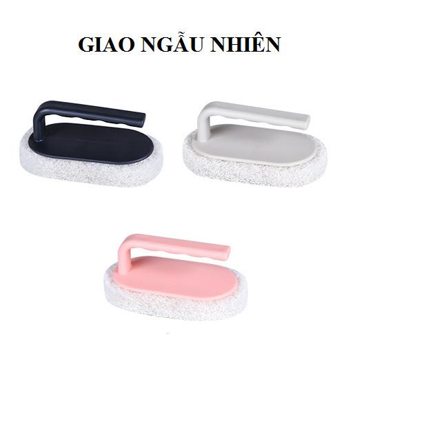 Bàn Chải Chà Cọ Rửa bọt biển Vệ Sinh Nhà Bếp Nhà Tắm Có Tay Cầm Thông Minh Tiện Dụng GD373-BCBotBien