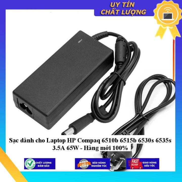 Sạc dùng cho Laptop HP Compaq 6510b 6515b 6530s 6535s 3.5A 65W - Hàng Nhập Khẩu New Seal