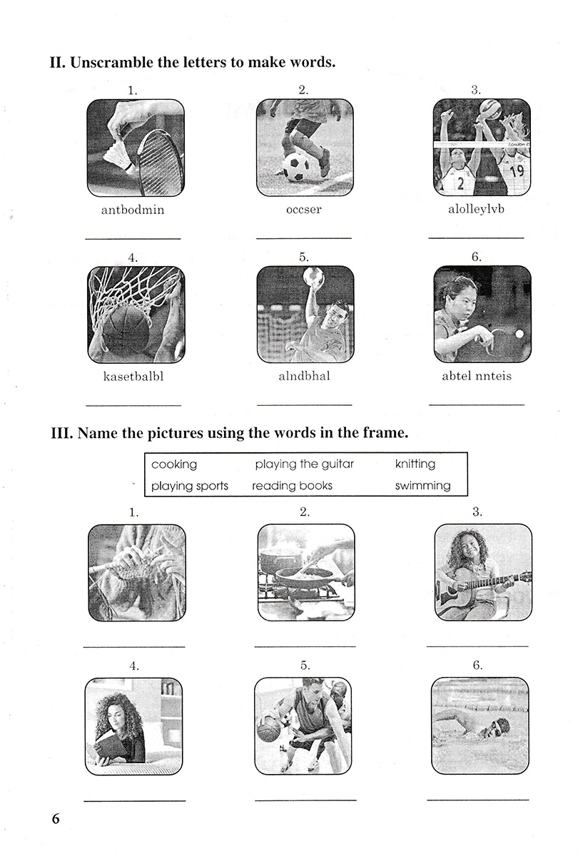 Bài Tập Tiếng Anh 8 - Không Đáp Án  _HA