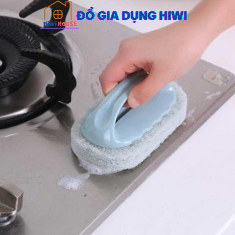 Bàn chải chà cọ rửa nhà bếp, nhà tắm có tay cầm tiện lợi