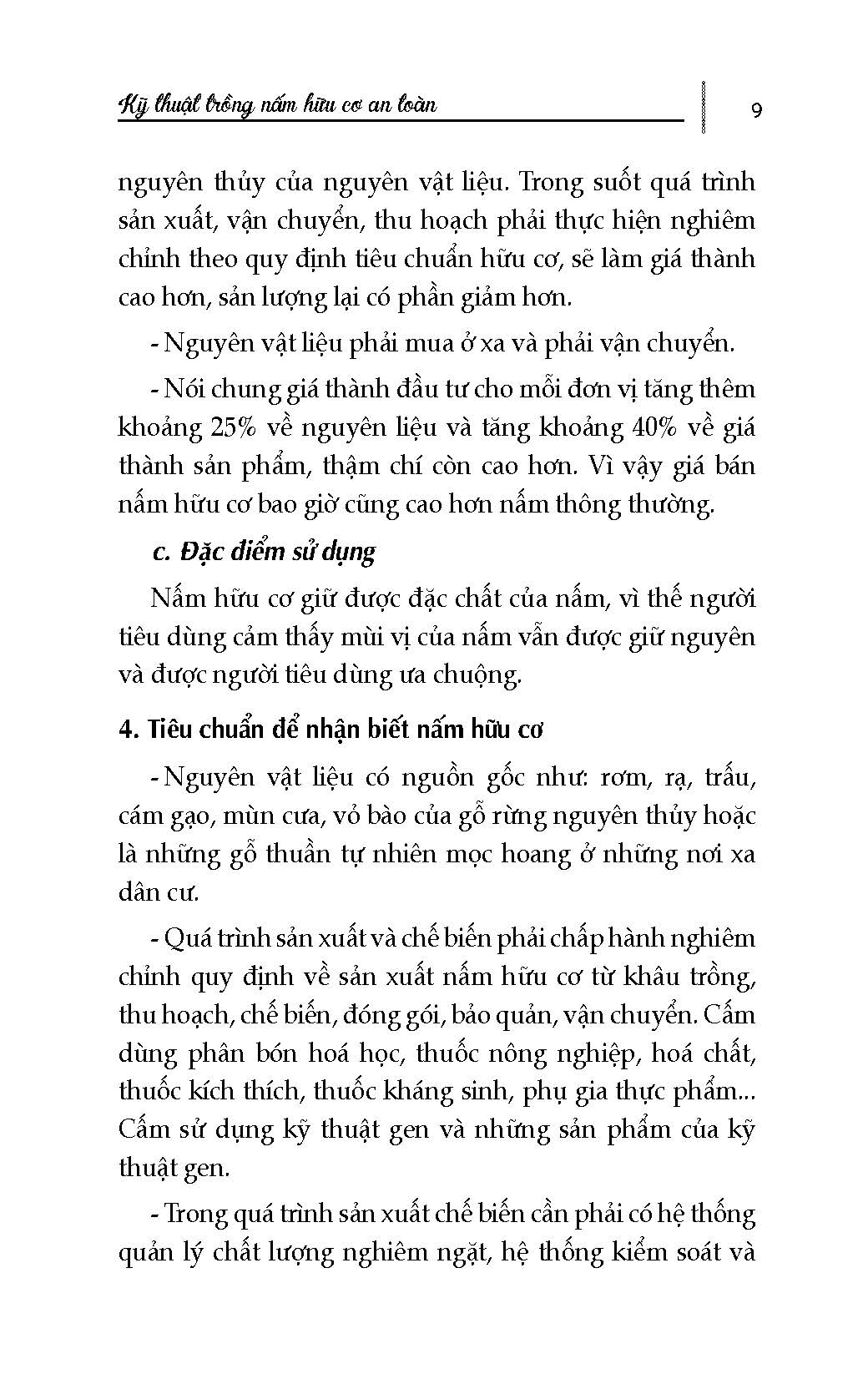 Kỹ Thuật Trồng Nấm Hữu Cơ An Toàn (Tái bản 2026)