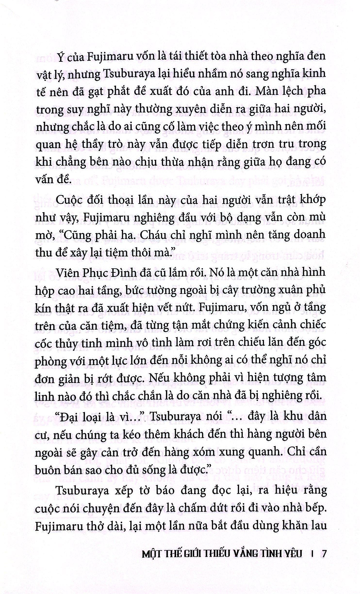 Một Thế Giới Thiếu Vắng Tình Yêu