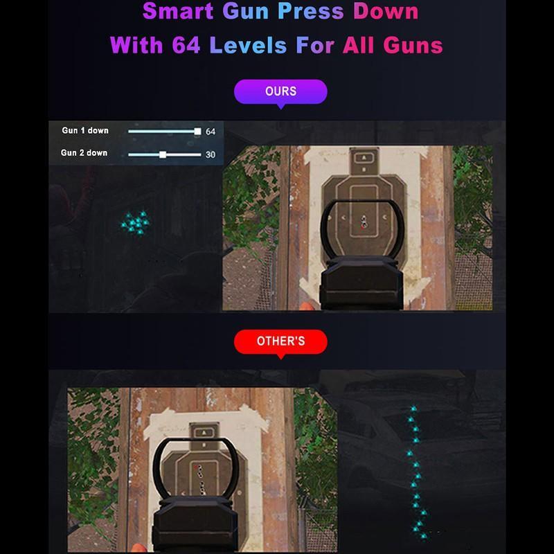 Bộ điều hợp chuyển đổi hỗ trợ chơi game PUBG thích hợp cho Android IOS #G0