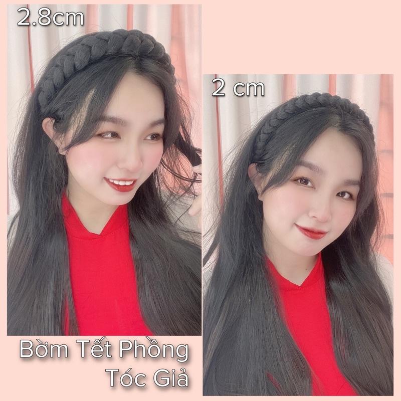 Băng Đô BÍNH PHỒNG Tóc Giả YK / Bờm Tết Phồng Tóc Giả TƠ DẬP PHỒNG , có răng cài cô định