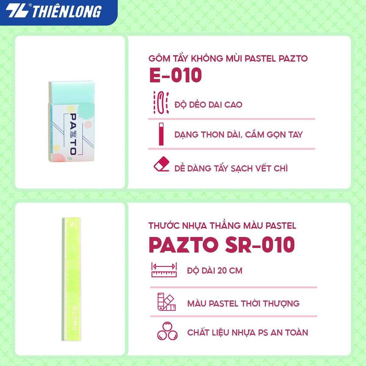 Combo dụng cụ học tập thể hiện cá tính - Tone Xanh lá tươi mát - 06 món