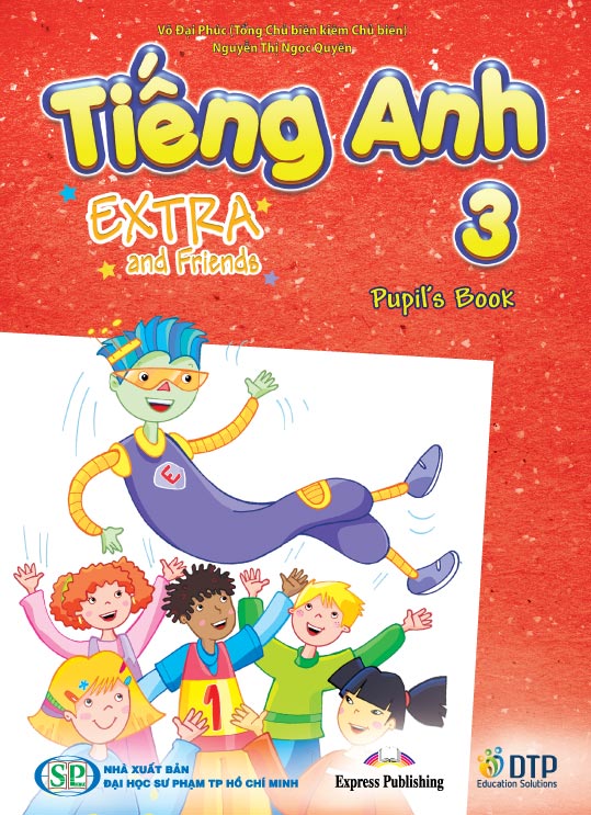 Tiếng Anh 3 Extra and Friends trọn bộ (sách học sinh, sách bài tập, vở tập viết)