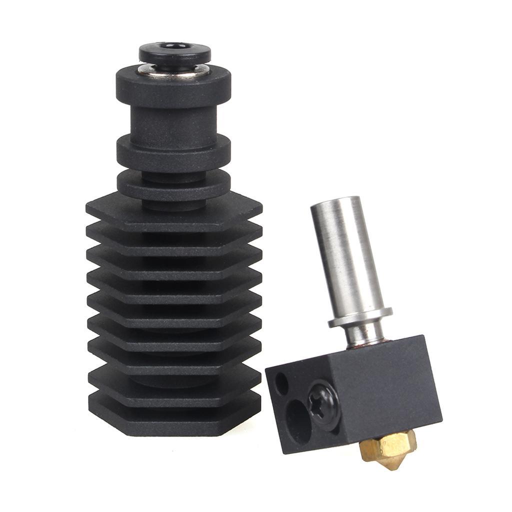 3D Printer Parts V6 Hexagon Straight Through Throat Hot End Extruder