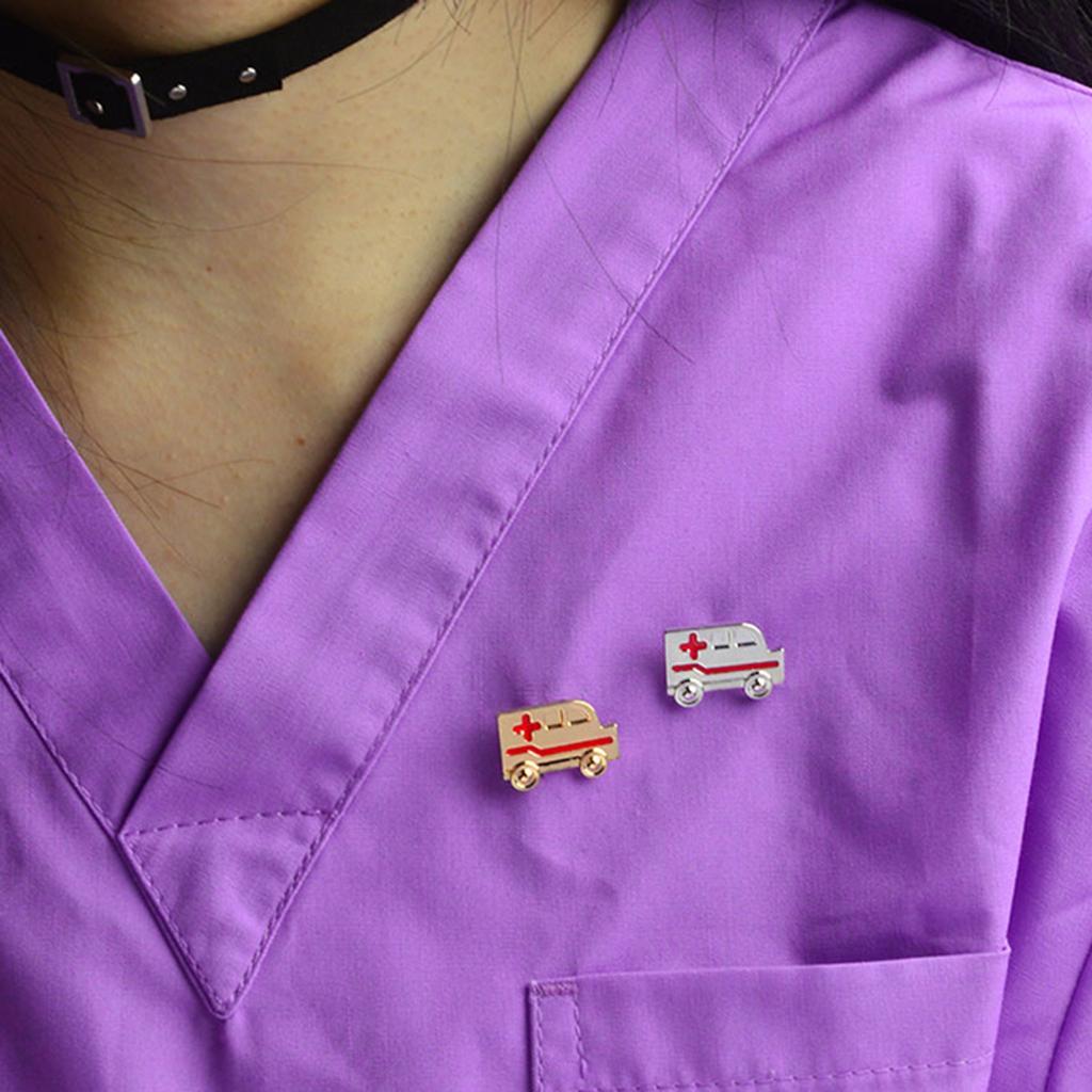 Charm Yellow White Brooch Lady Corsage Nurse  Graduation Gift -