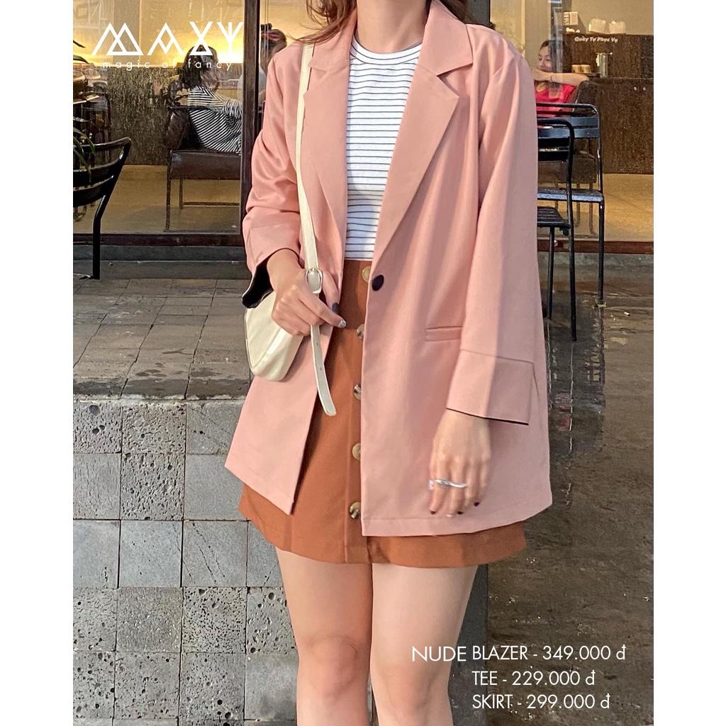 Tổng hợp áo khoác blazer phong cách Hàn Quốc Maxy Workshop