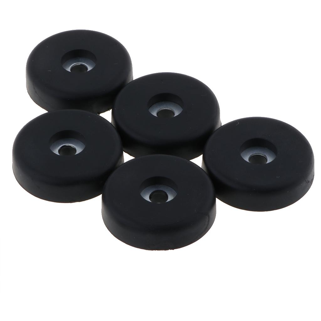 5 Miếng 40x10mm Tủ Khuếch đại Loa Cách Ly Chân đế Cao Su