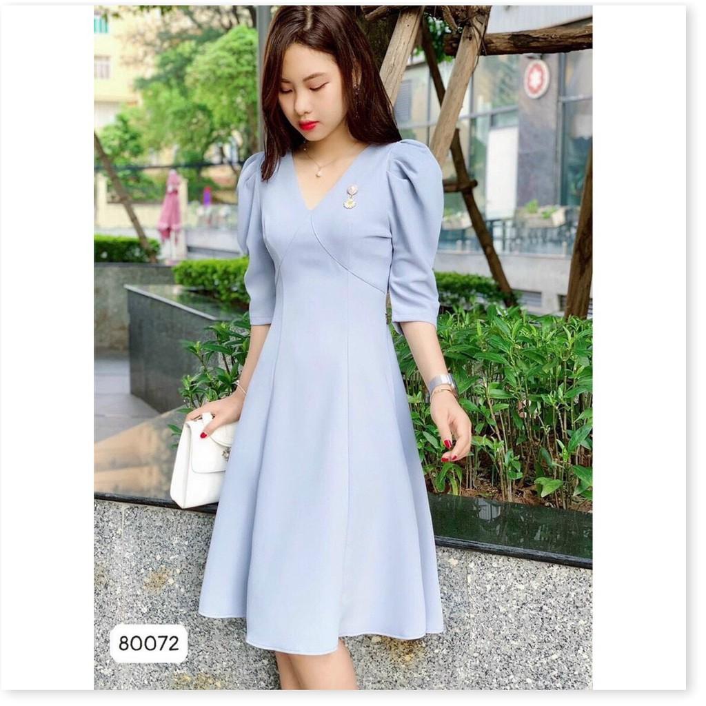 ĐẦM UMI XINH XẮN,HỌA TIẾT TRƠN NHƯNG KHÔNG KÉM PHẦN SANG TRỌNG 1HIT1 FASHION