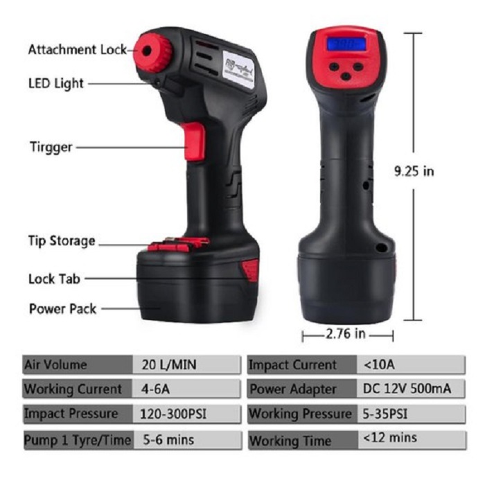 Máy Bơm Lốp Air Pump