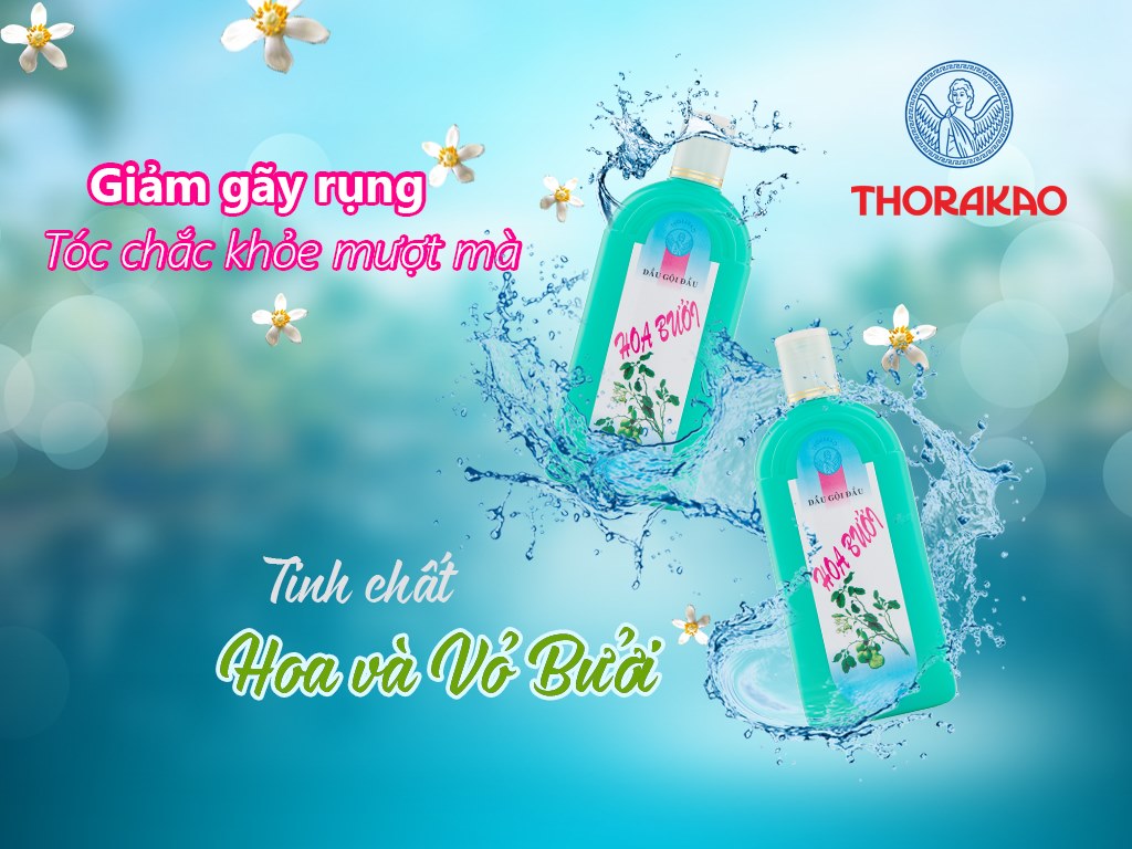 Dầu Gội Hoa Bưởi Thorakao 500ml