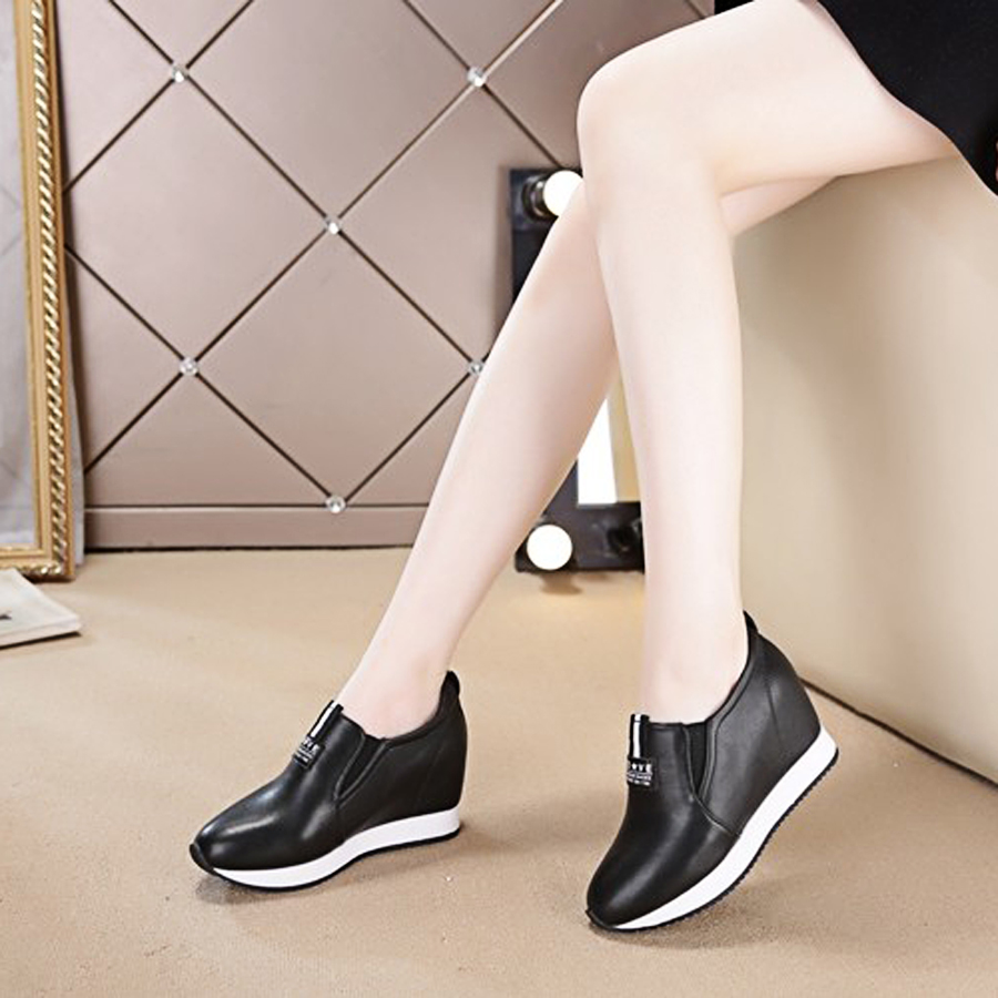 Giày Slipon Đế Xuồng 8CM