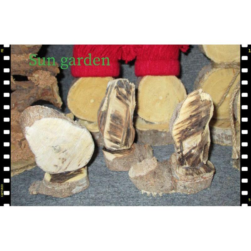 TƯỢNG GỖ MAI TRANG TRÍ SÁNG TẠO