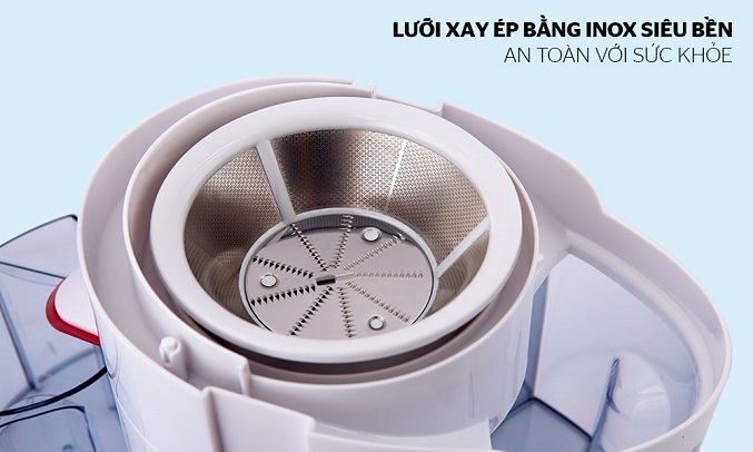 Máy ép trái cây Sunhouse SHD5520 - Lưỡi xay bằng inox