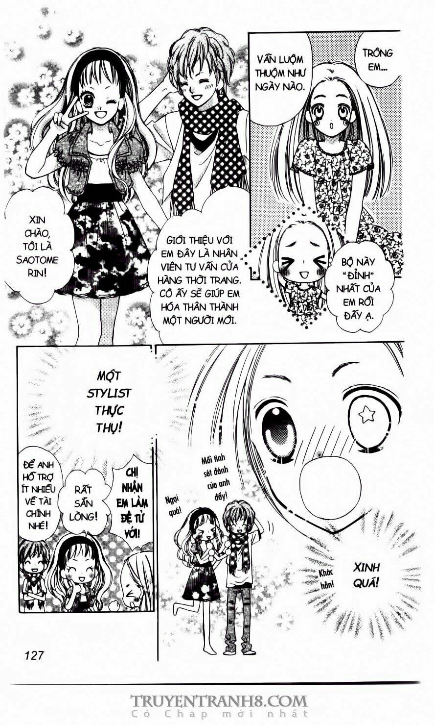 tiệm thời trang, love cotton chapter 36 11