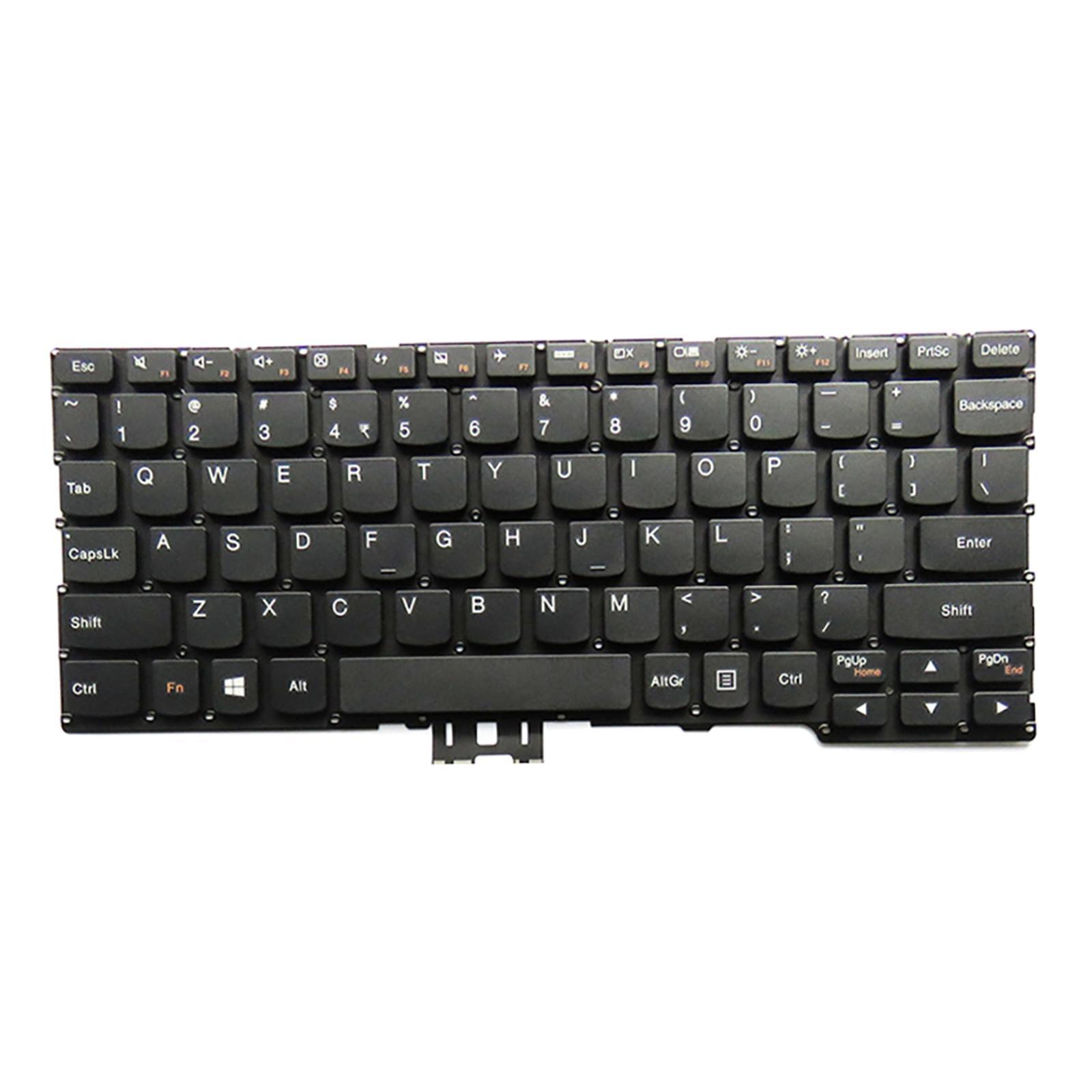 New Replacement Keyboard US Layout Fit for Lenovo Yoga 300-11IBR Black