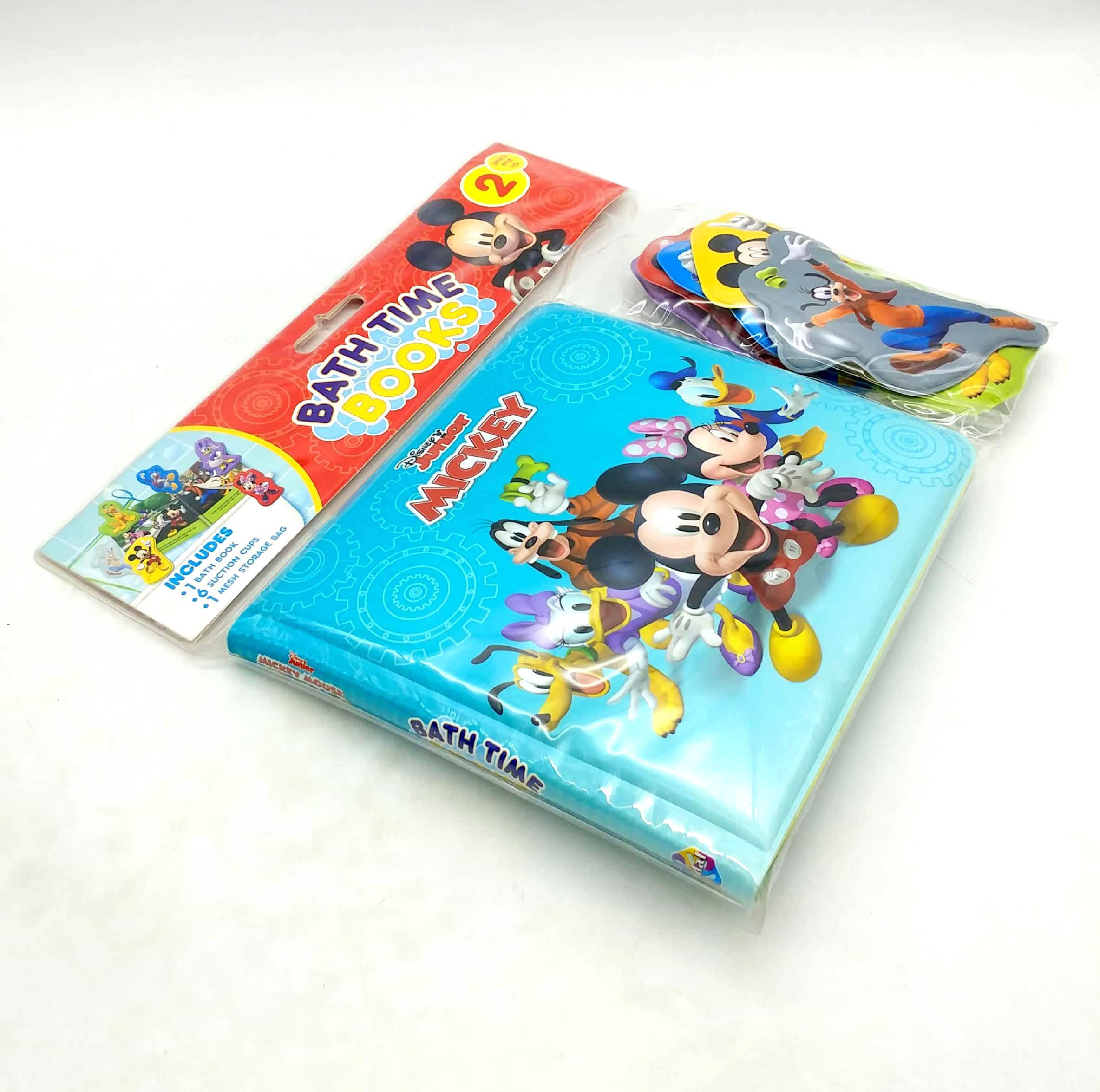 Disney Minnie & Mickey Bath Time Books (Eva Bag Edition)