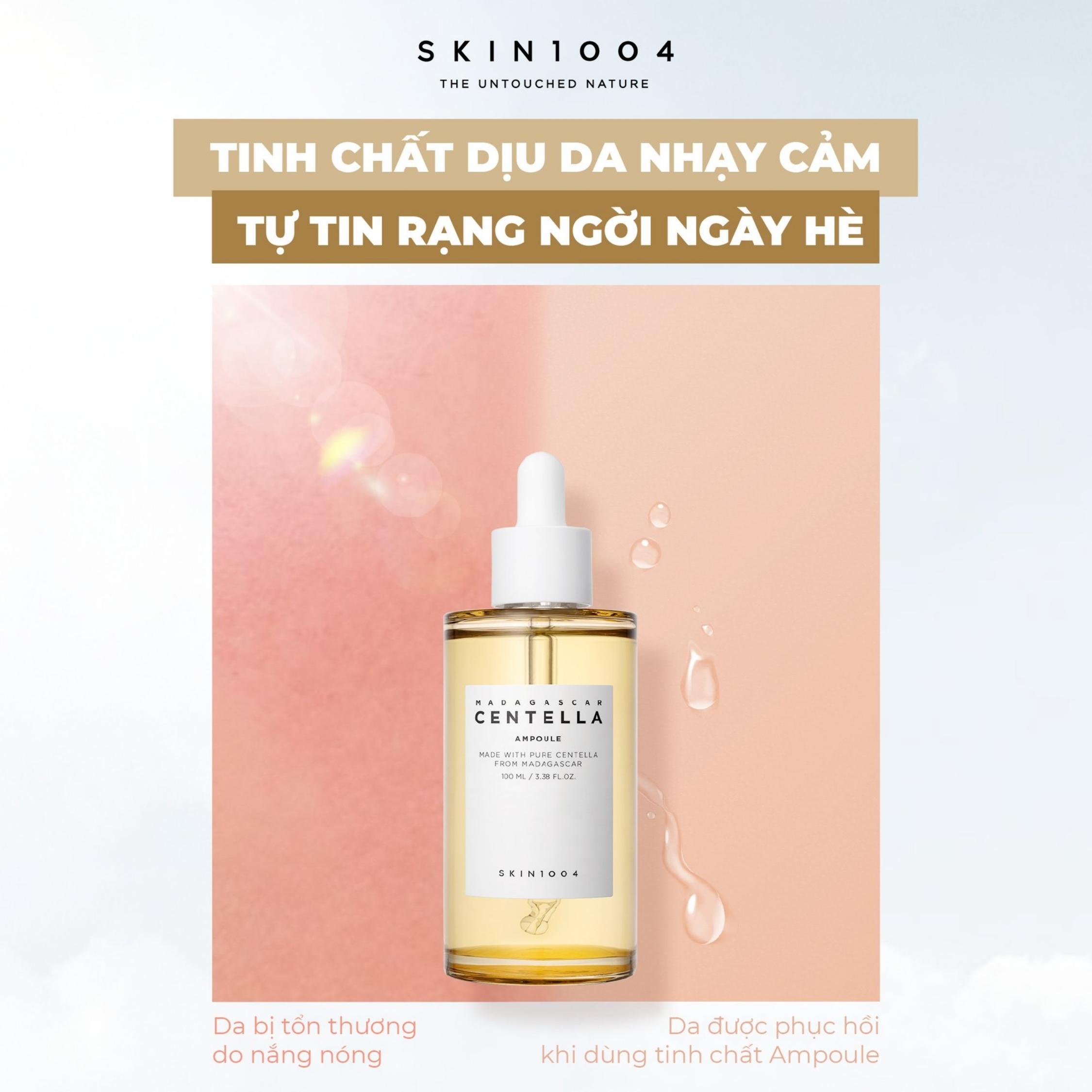 Serum Centella Skin1004 Tinh Chất Rau Má Giảm Mụn Dưỡng Ẩm Da 100ml