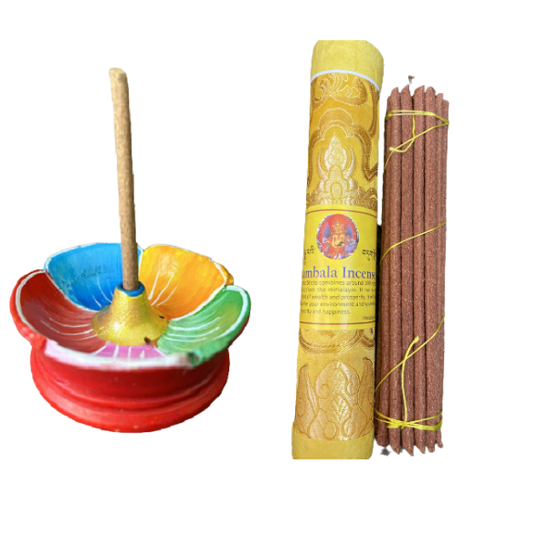Đế Cắm Nhang Cây,Nụ 5 Cánh NePal