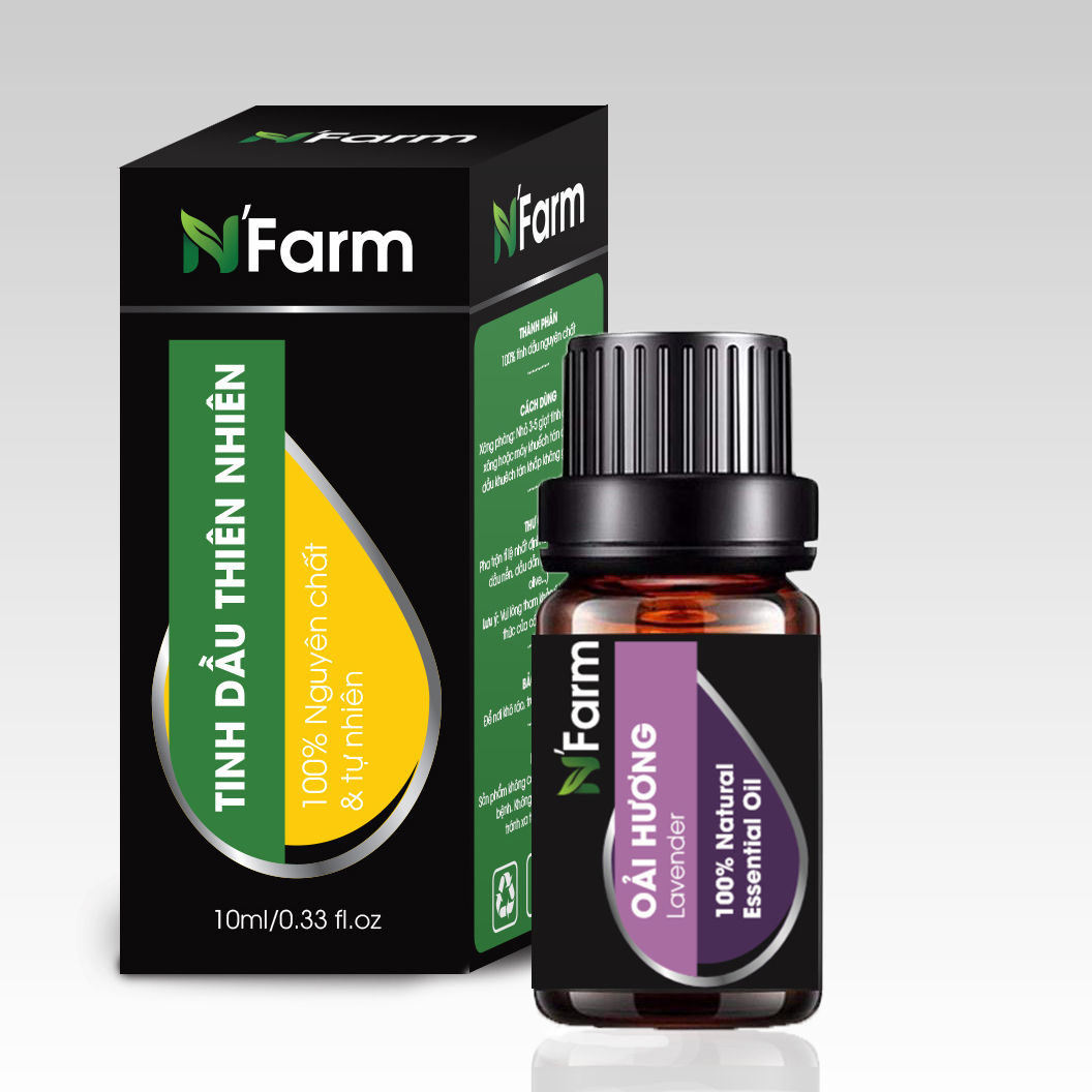 Combo Tinh Dầu Hương Hoa N'Farm: Oải Hương, Hương Thảo, Ngọc Lan Tây / Tinh Dầu Thiên Nhiên Nguyên Chất, Tinh Dầu Xông Phòng, Thích Hợp Dùng Với Đèn Xông Và Máy Khuếch Tán Tinh Dầu.